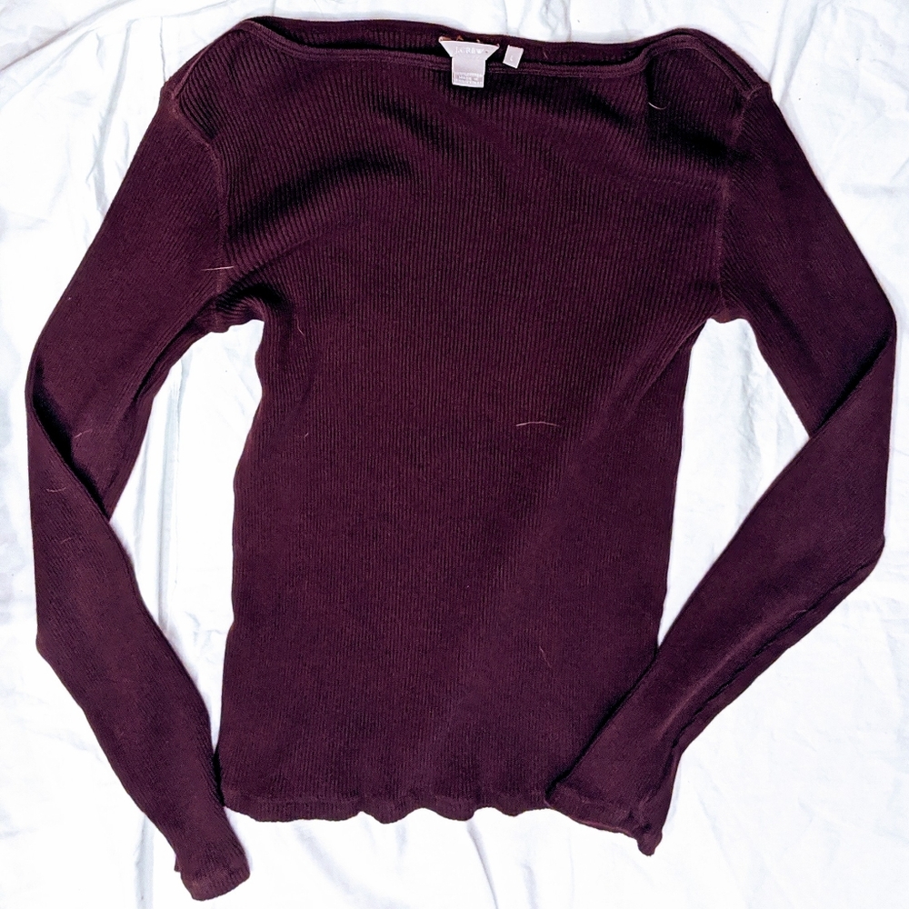 J.Crew lightweight ribbed sweater